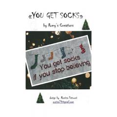 Stickvorlage Romys Creations - You Get Socks