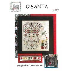 Stickvorlage Rosewood Manor Designs - OSanta