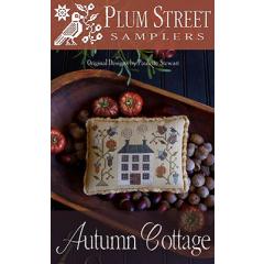Stickvorlage Plum Street Samplers - Autumn Cottage