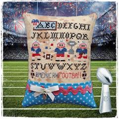 Stickvorlage Fairy Wool In The Wood - ABC Of Amercian Football