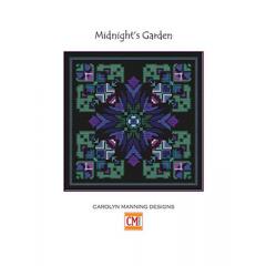 Stickvorlage CM Designs - Midnight's Garden