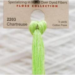 Chartreuse - Weeks Dye Works Hand Dyed Floss