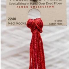 Red Rocks - Weeks Dye Works Hand Dyed Floss