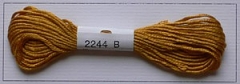 Soie dAlger Seidenstickgarn - Farbe 2244 gelb orange