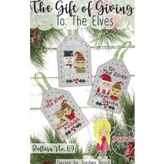Stickvorlage Little Stitch Girl - Gift Of Giving To - The Elves