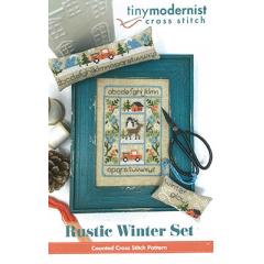 Stickvorlage Tiny Modernist Inc - Rustic Winter Set
