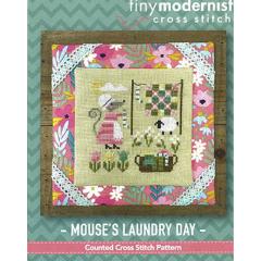 Stickvorlage Tiny Modernist Inc - Mouses Laundry Day