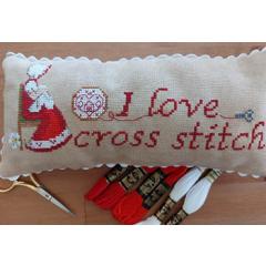 Stickvorlage Serenita Di Campagna - I Love Cross Stitch Pillow