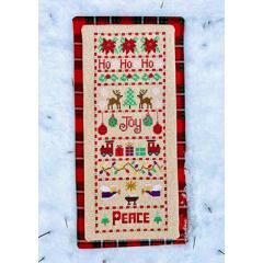 Stickvorlage Pickle Barrel Designs - Christmas Band Sampler