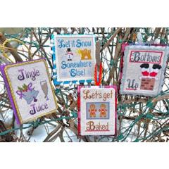 Stickvorlage Pickle Barrel Designs - Mixed Up Christmas 4-Pack