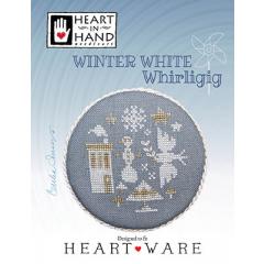 Stickvorlage Heart In Hand Needleart - Winter White Whirligig