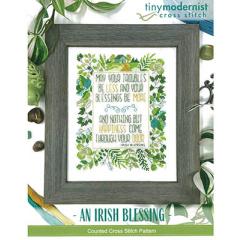 Stickvorlage Tiny Modernist Inc - An Irish Blessing