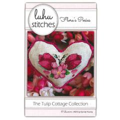 Stickvorlage Luhu Stitches - Tulip Cottage Collection - Floras Posies