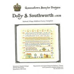 Stickvorlage Queenstown Sampler Designs - Dolly S. Southworth 1838