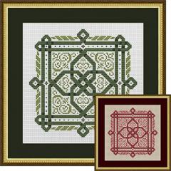 Stickvorlage Happiness Is Heartmade - Celtic Knot Design - Caitlin'sCrossing