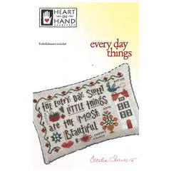 Stickvorlage Heart In Hand Needleart - Every Day Things (w/emb)