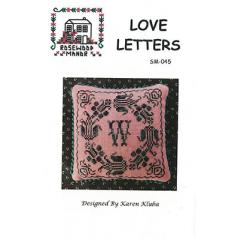 Stickvorlage Rosewood Manor Designs - Love Letters