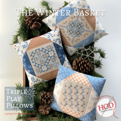 Stickvorlage Hands On Design - Winter Basket