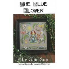 Stickvorlage The Blue Flower - Glad Sun