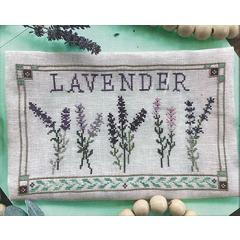 Stickvorlage Petal Pusher - Fresh Picked Lavender