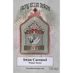 Stickvorlage Frony Ritter Designs - Swan Carousel