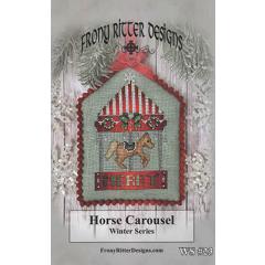 Stickvorlage Frony Ritter Designs - Horse Carousel