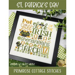 Stickvorlage Primrose Cottage Stitches - St. Patricks Day