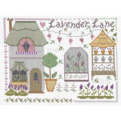 Stickvorlage Imaginating - Lavender Lane