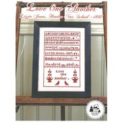 1897 Schoolhouse Samplers - Love One Another