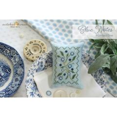 October House Fiber Arts - Blue Notes - Number One