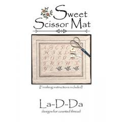 Stickvorlage La D Da - Sweet Scissor Mat