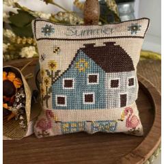 Stickvorlage Mani Di Donna - Seasonal Saltbox House - Summer