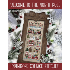 Stickvorlage Primrose Cottage Stitches - Welcome To The North Pole