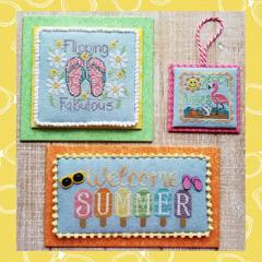 Stickvorlage Waxing Moon Designs - Summer Vibes