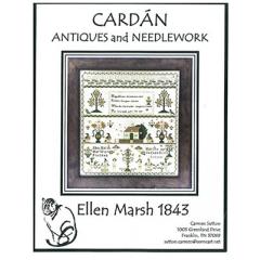 Stickvorlage Cardan Antiques & Needlework - Ellen Marsh 1843