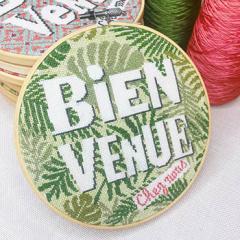 Stickvorlage Lilipoints - Bienvenue - Foliage (W008)