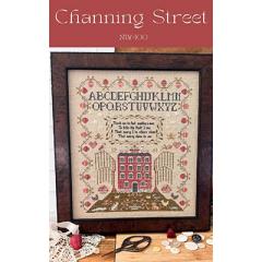 Stickvorlage Annie Beez Folk Art - Channing Street