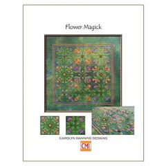 Stickvorlage CM Designs - Flower Magick