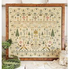 Stickvorlage Hello From Liz Mathews - Forest Sampler