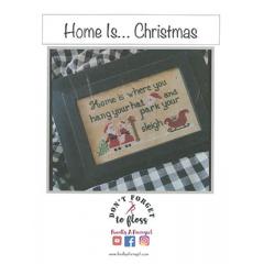 Stickvorlage Finally A Farmgirl Designs - Home Is...Christmas