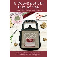 Stickvorlage TopKnot Stitcher - Cup Of Tea