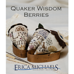 Stickvorlage Erica Michaels - Quaker Wisdom Berries