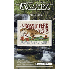 Stickvorlage Silver Creek Samplers - Jurassic Perk