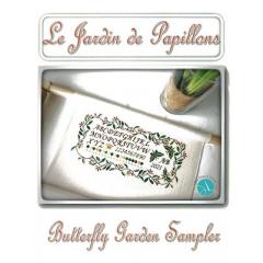 Stickvorlage Elegant Thread - Le Jardin De Papillons