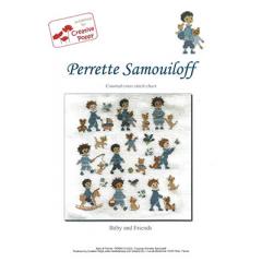 Stickvorlage Perrette Samouiloff - Baby And Friends