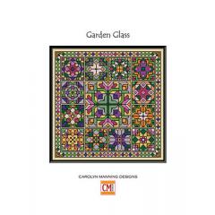 Stickvorlage CM Designs - Garden Glass