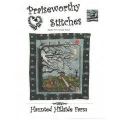 Stickvorlage Praiseworthy Stitches - Haunted Hillside Farm