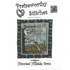 Stickvorlage Praiseworthy Stitches - Haunted Hillside Farm