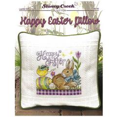 Stickvorlage Stoney Creek Collection - Happy Easter Pillow