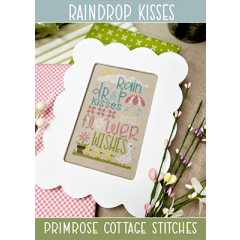 Stickvorlage Primrose Cottage Stitches - Raindrop Kisses